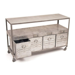 industrial console table
