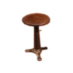 industrial cast iron adjustable bar stool 