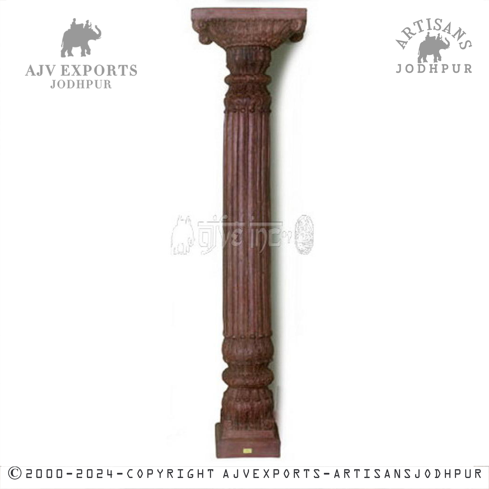 Classic Wooden Column